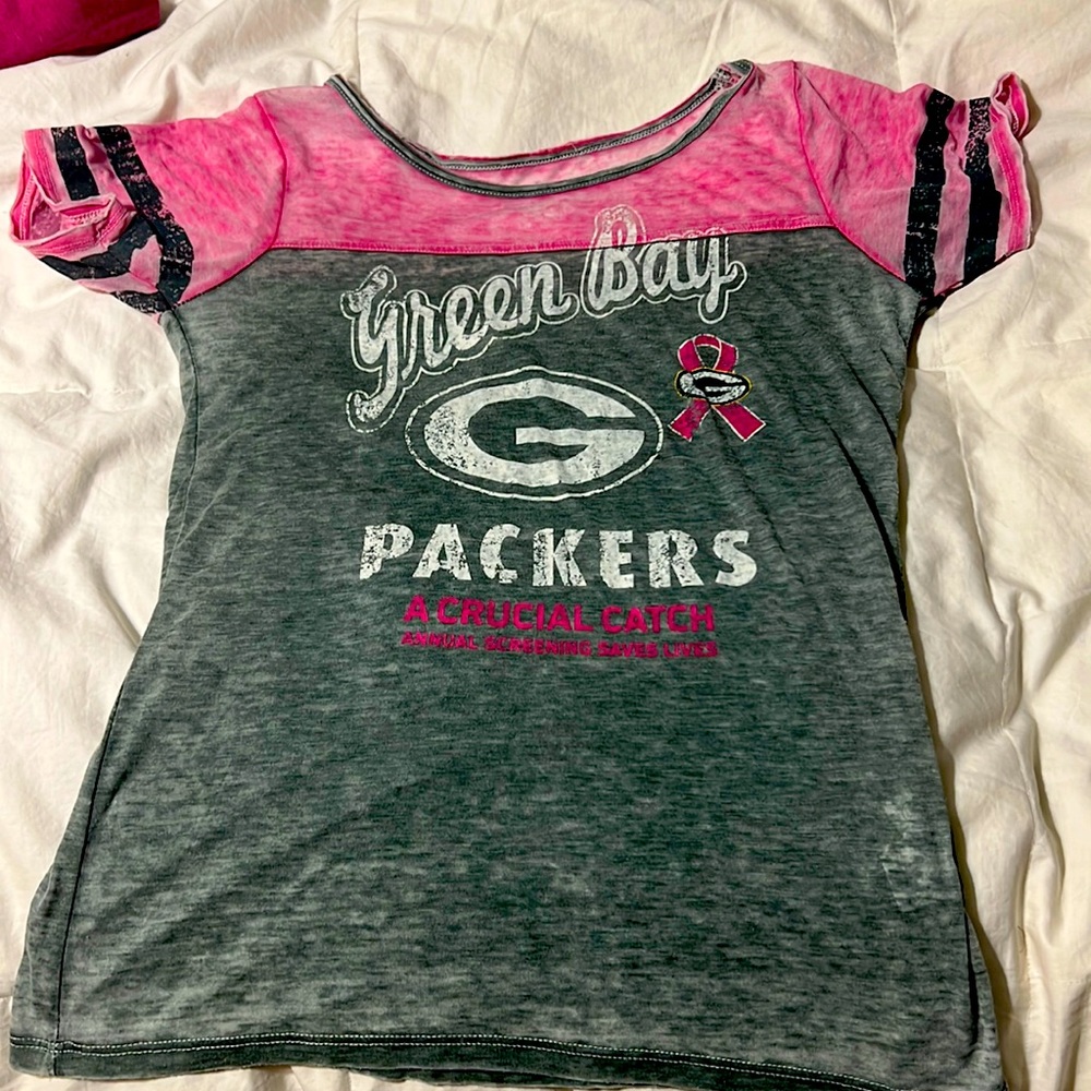 Girls Green Bay packer shirt